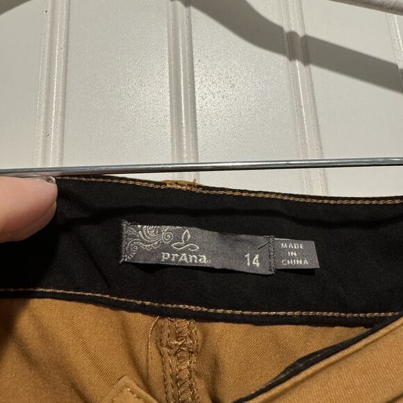Prana Sky Canyon Jogger Pants Gold Size 14 - Picture 5 of 7